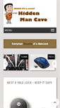 Mobile Screenshot of hiddenmancave.com